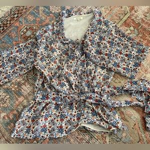 Max Studio — Women’s Wrap Shirt with Tie Size Large